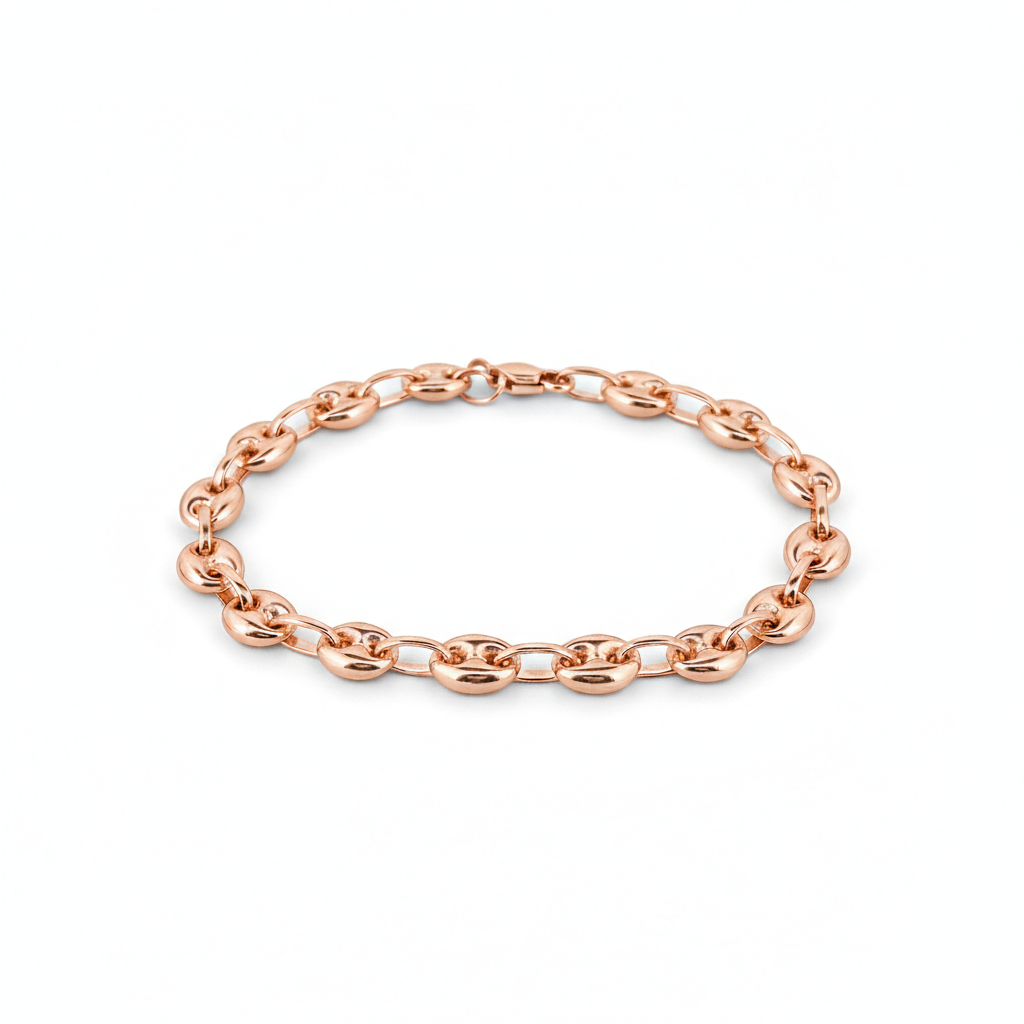 Bracelet en or rouge 18 carats