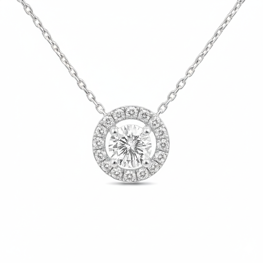 Collier en or blanc 18 carats 