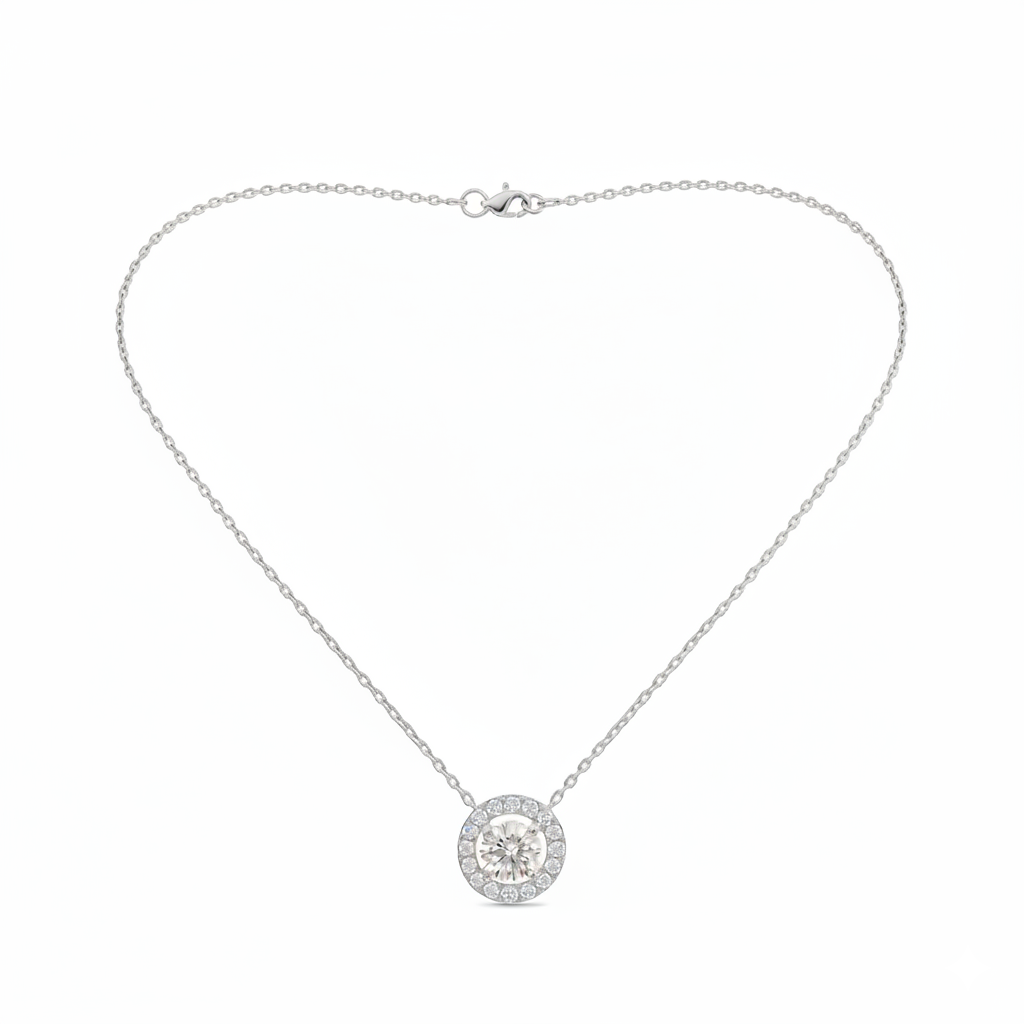 Collier en or blanc 18 carats 