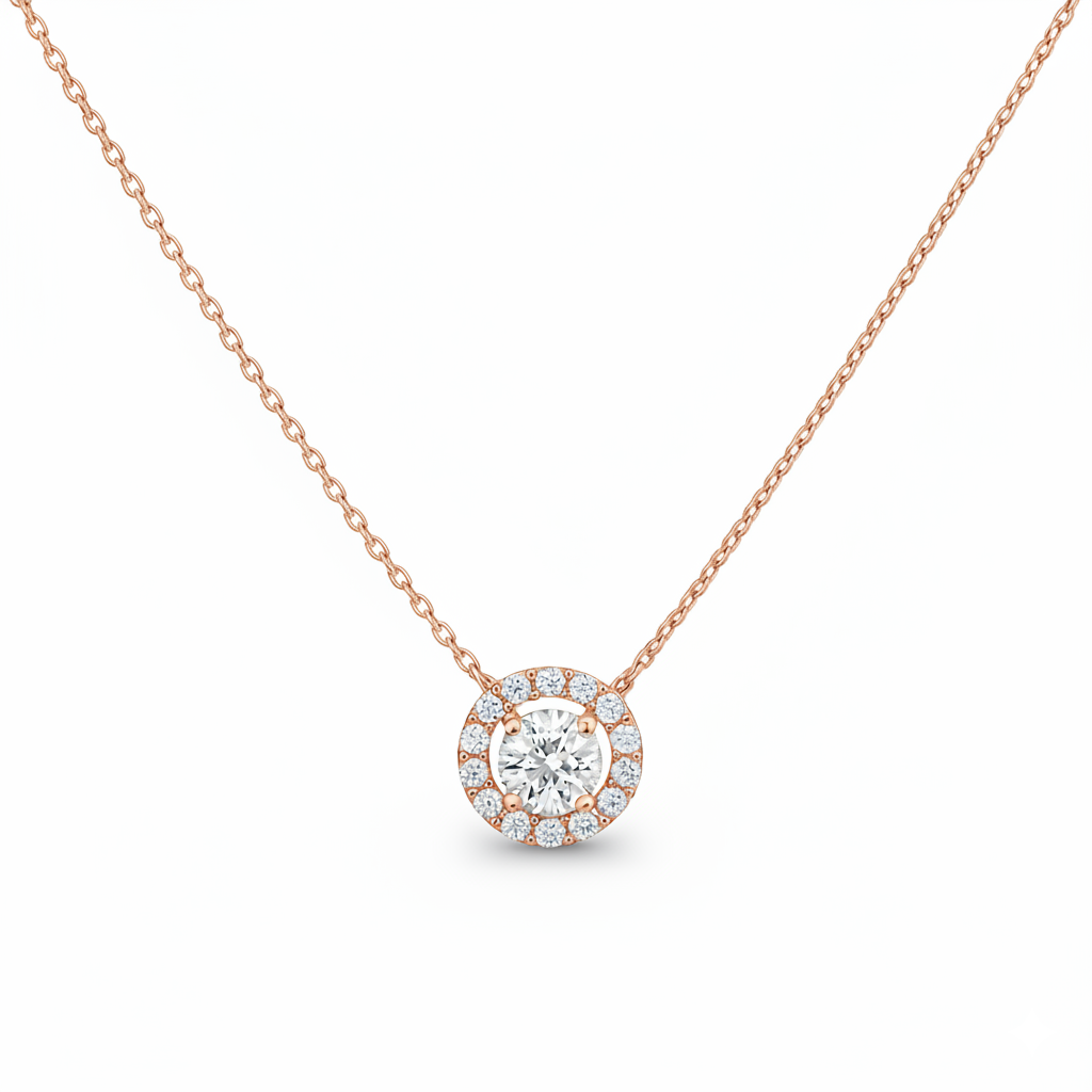 Collier en or rouge 18 carats