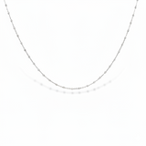 Collier en or blanc 18 carats