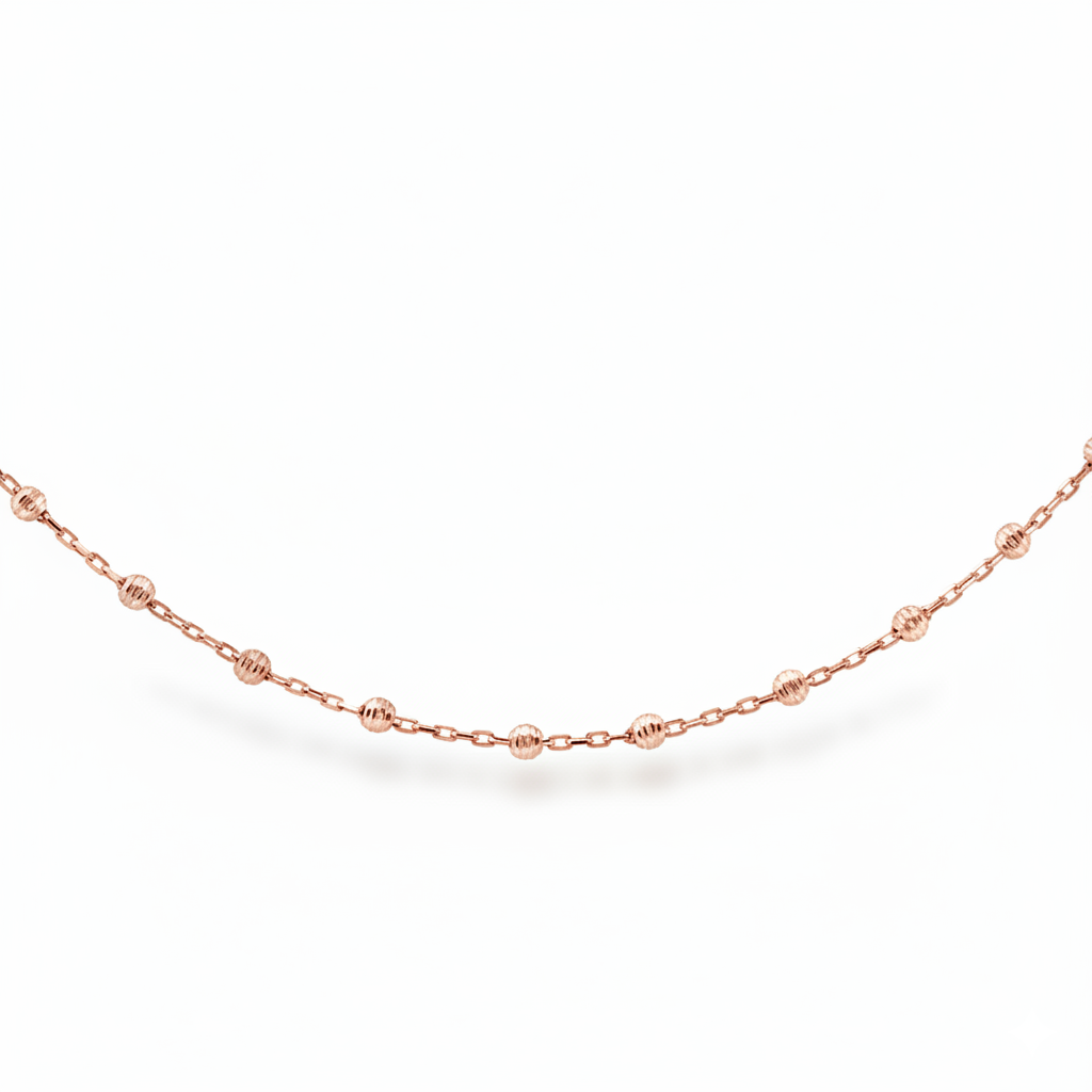 Collier en or rouge 18 carats