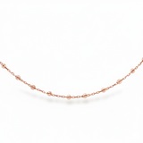 Collier en or rouge 18 carats