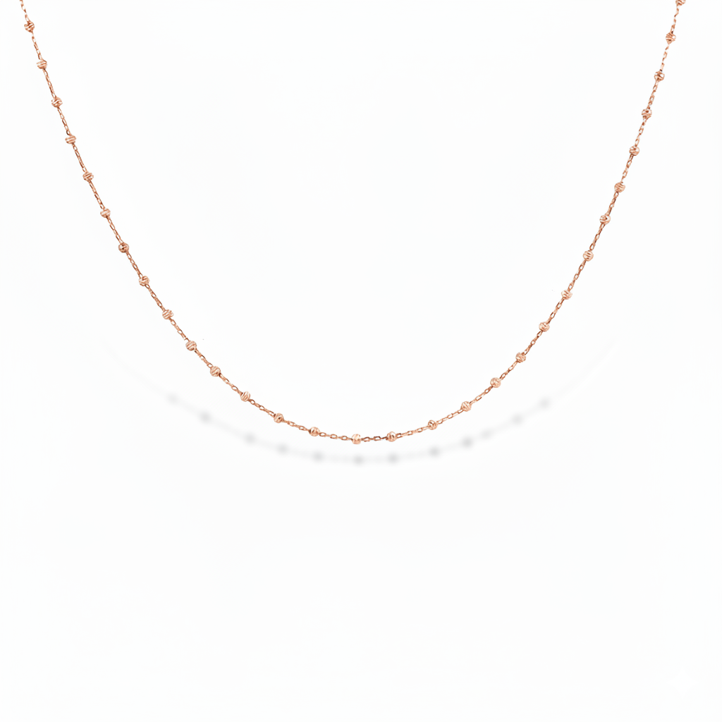 Collier en or rouge 18 carats