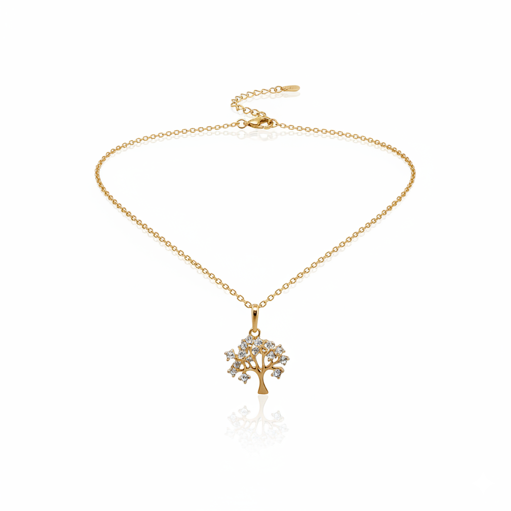 Collier en or jaune 18 carats 