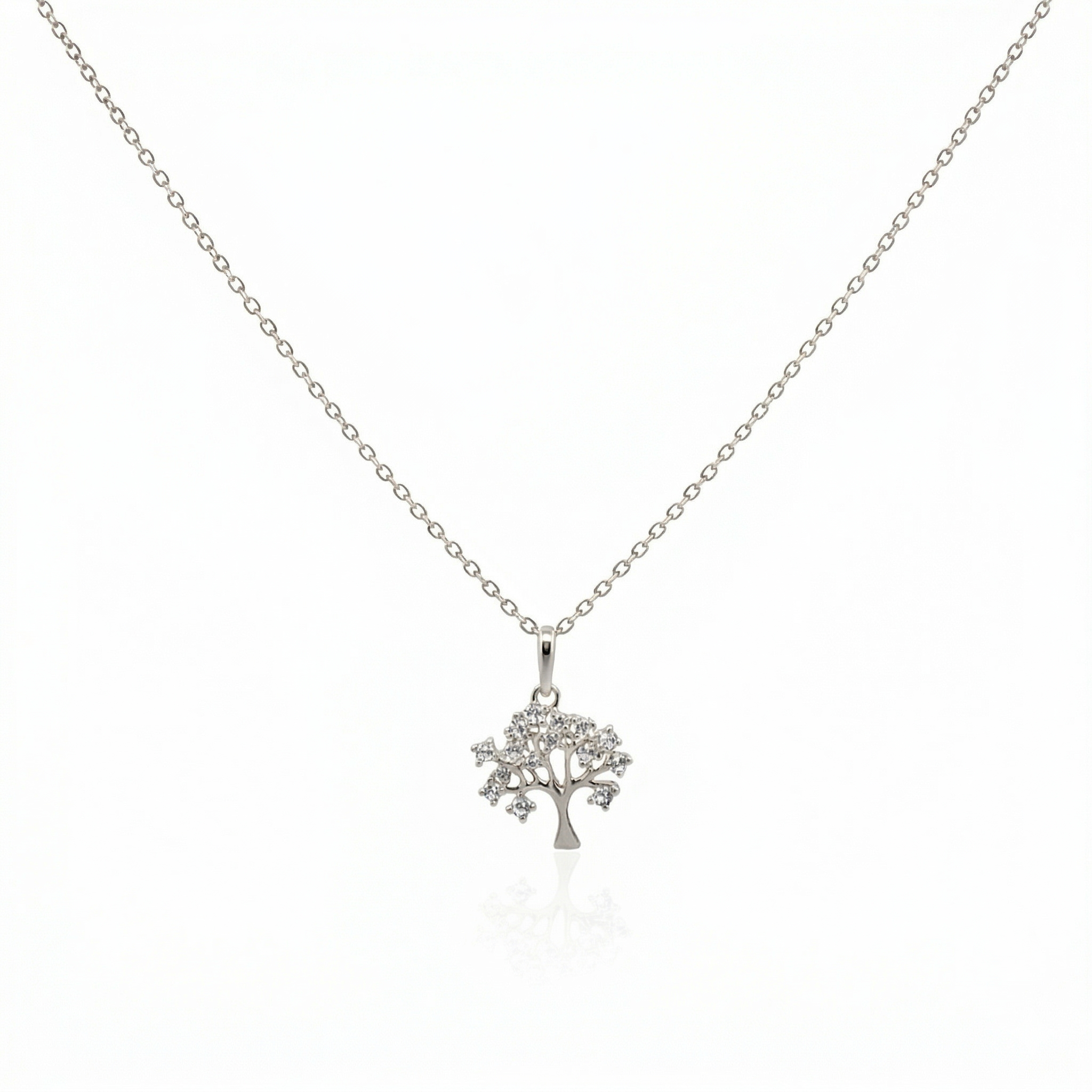 Collier en or blanc 18 carats 