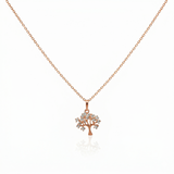Collier en or rouge 18 carats