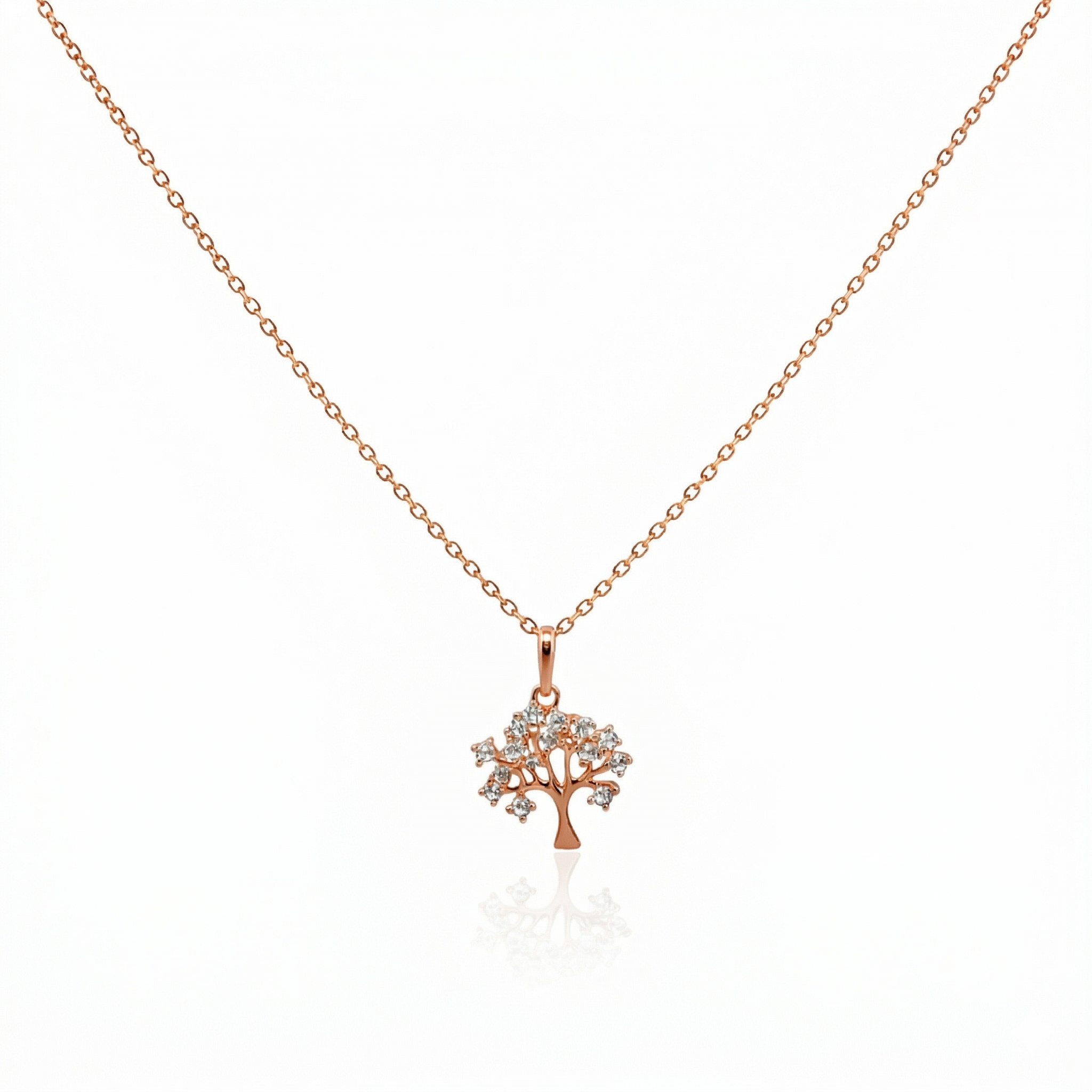 Collier en or rouge 18 carats