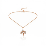Collier en or rouge 18 carats 