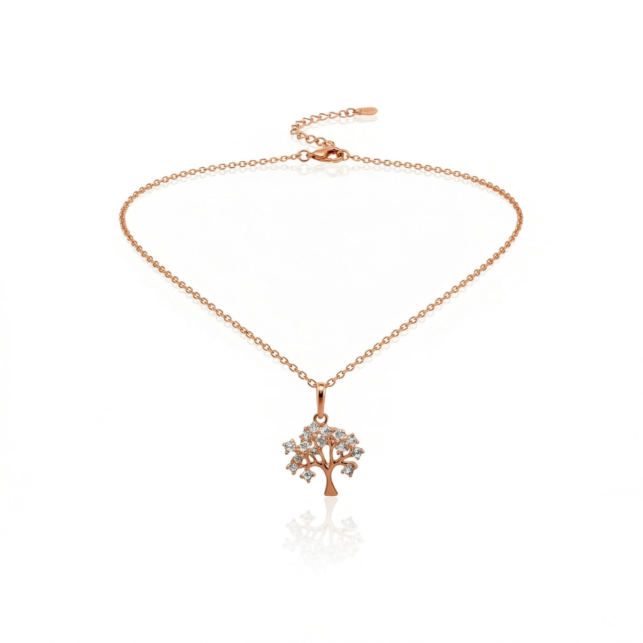 Collier en or rouge 18 carats 