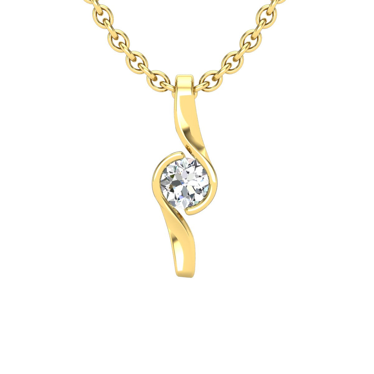 Collier en or jaune 18 carats