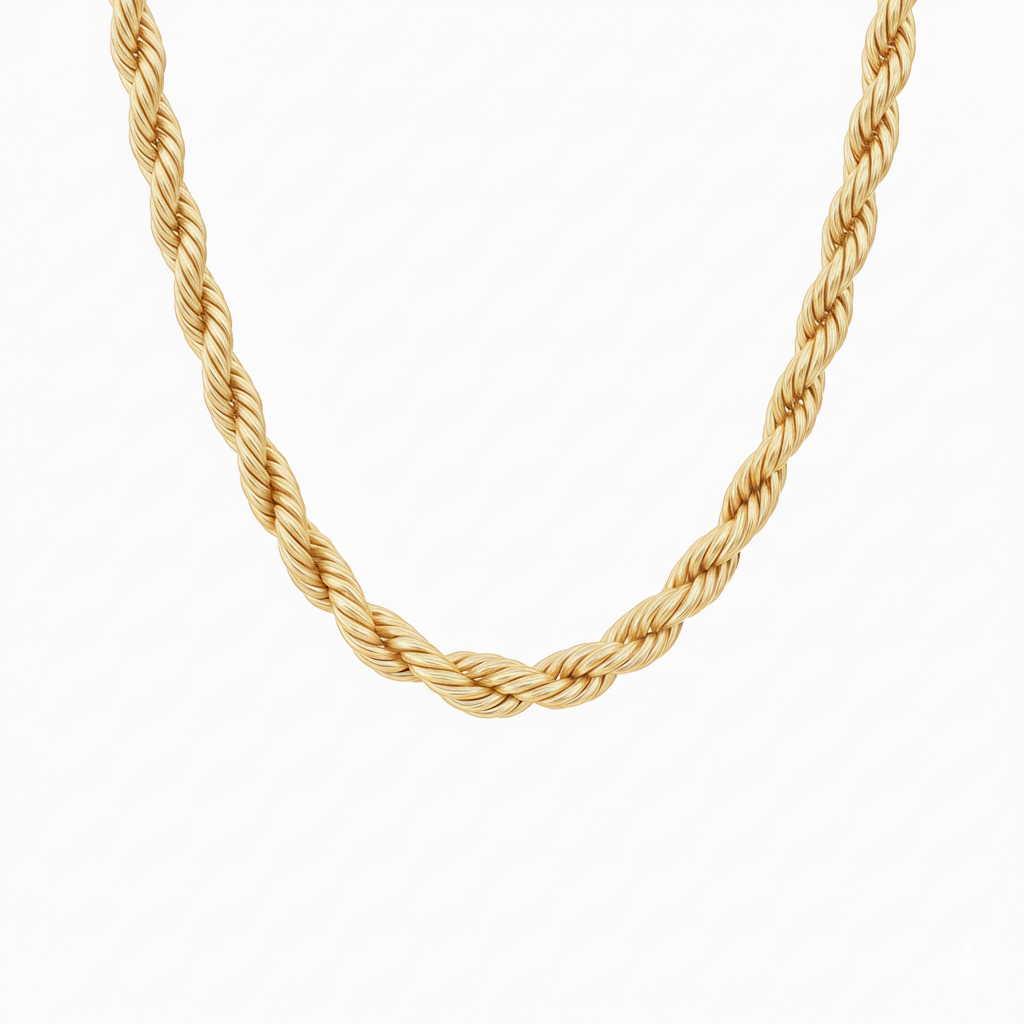 Collier en or jaune 18 carats