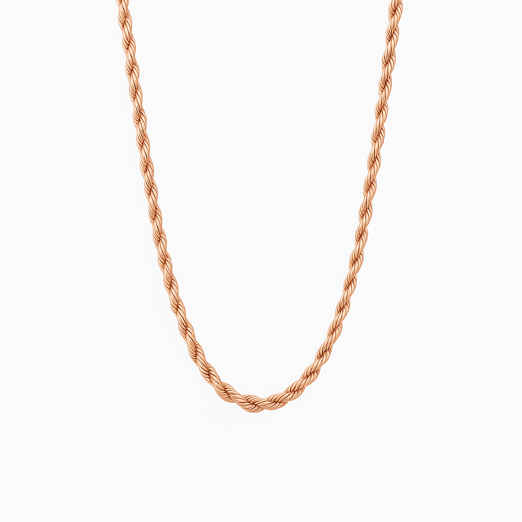 Collier en or rouge 18 carats