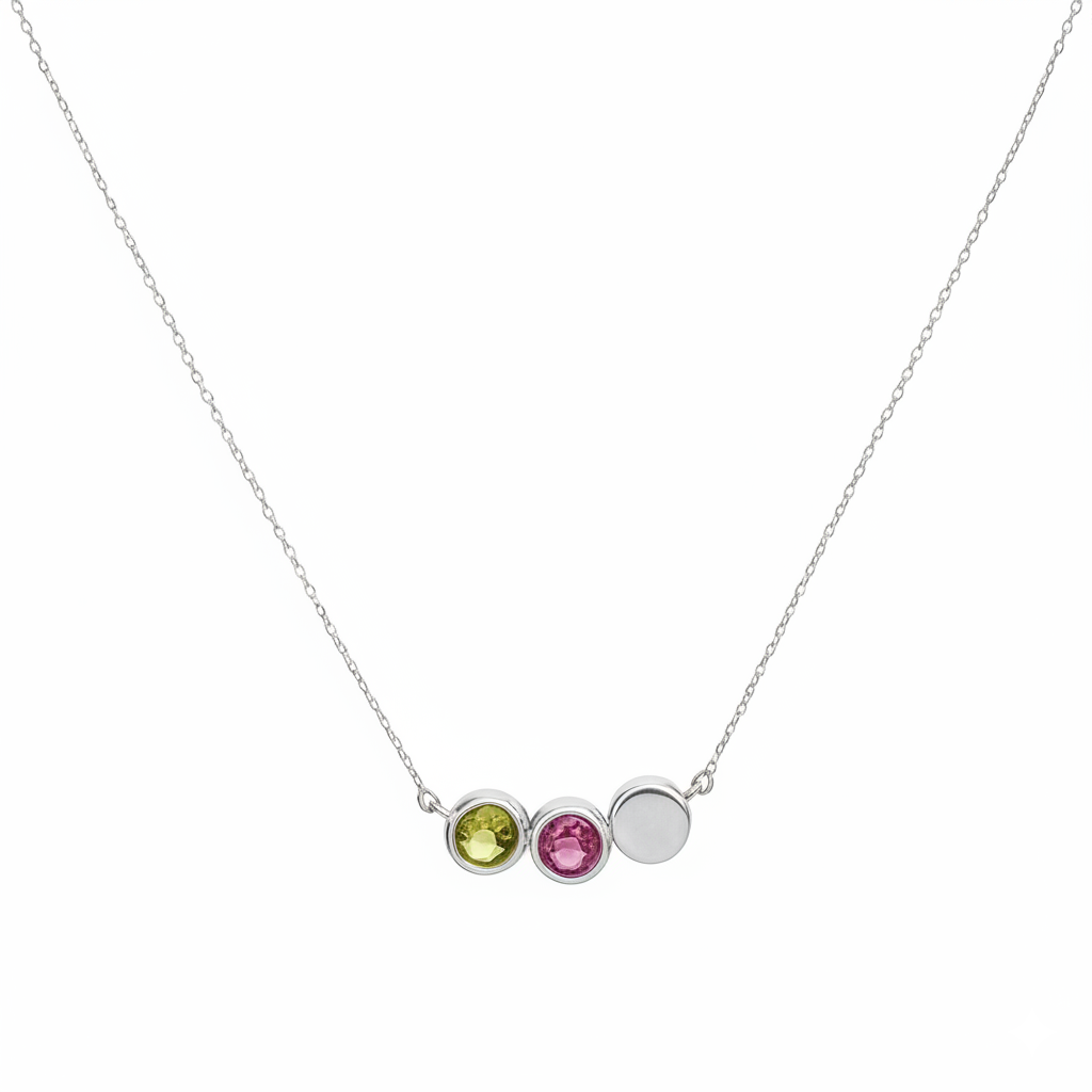 Collier en or blanc 18 carats