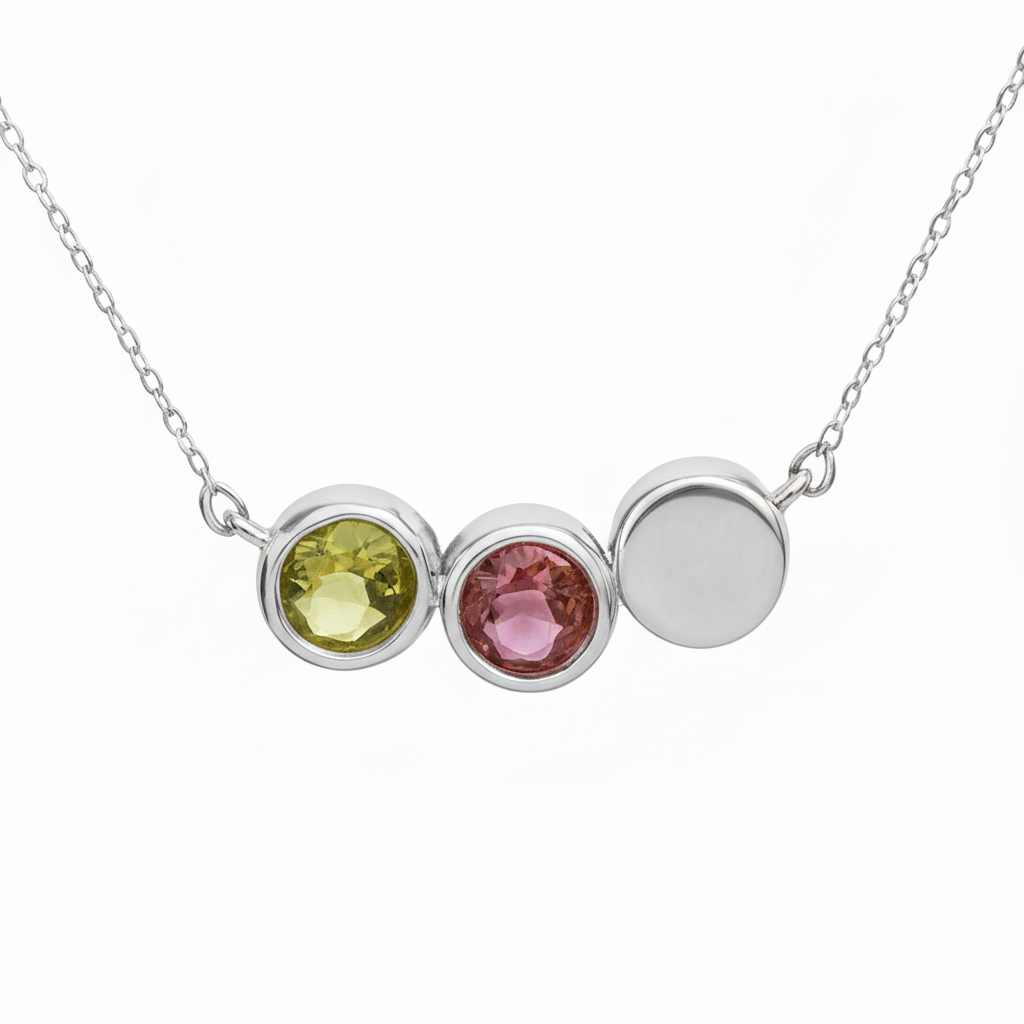 Collier en or blanc 18 carats