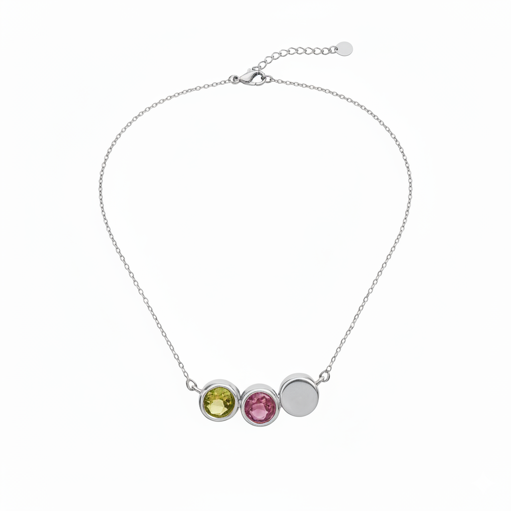 Collier en or blanc 18 carats