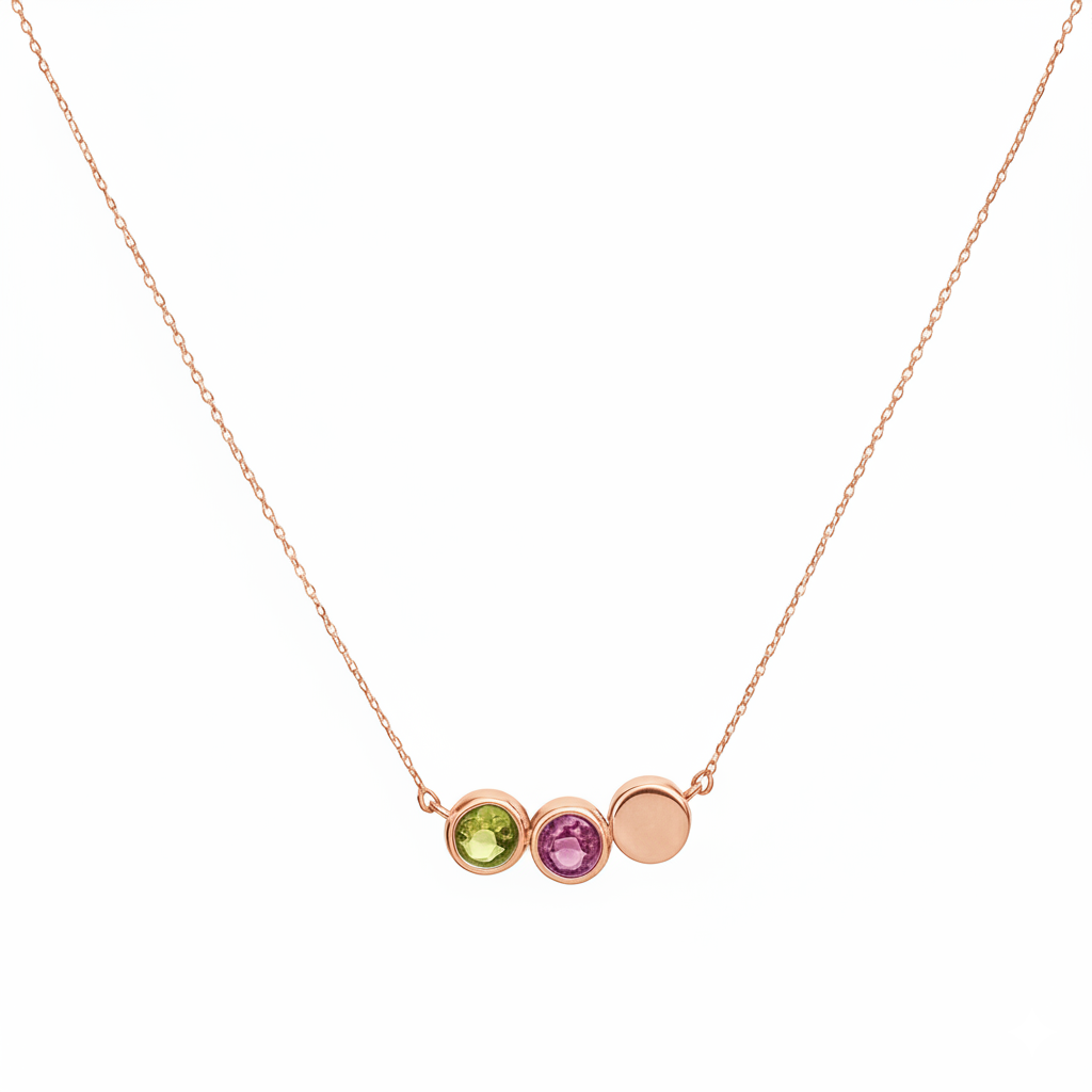 Collier en or rouge 18 carats