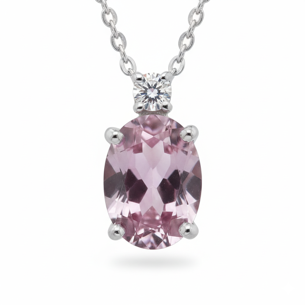 Collier en or blanc 18 carats