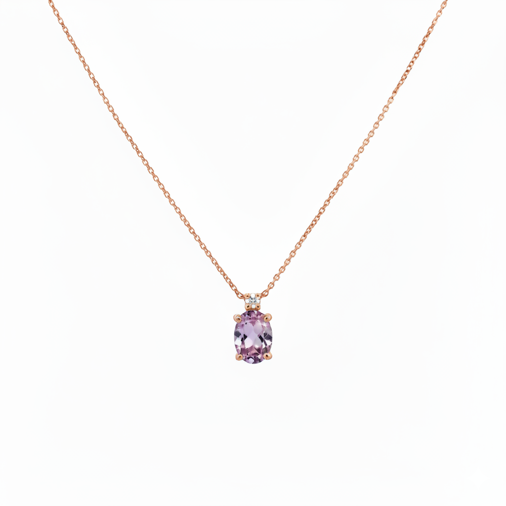 Collier en or rouge 18 carats 