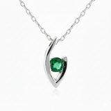 Collier en or blanc 18 carats