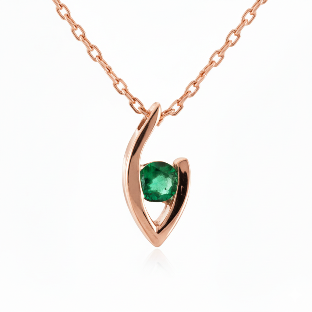 Collier en or rouge 18 carats