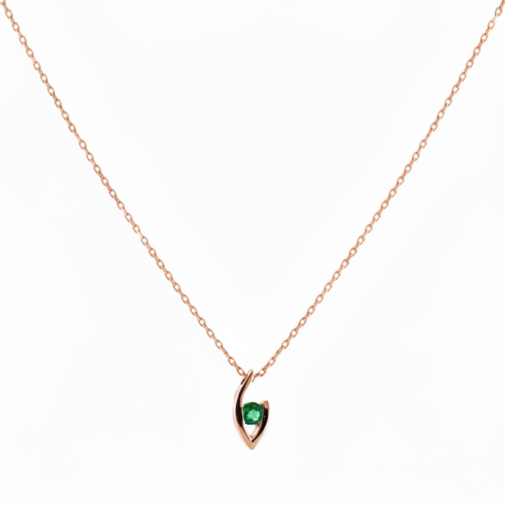 Collier en or rouge 18 carats