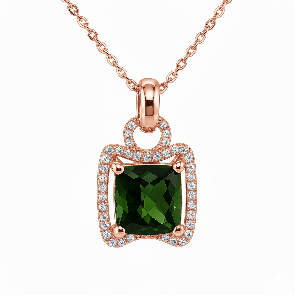 Collier en or rouge 18 carats
