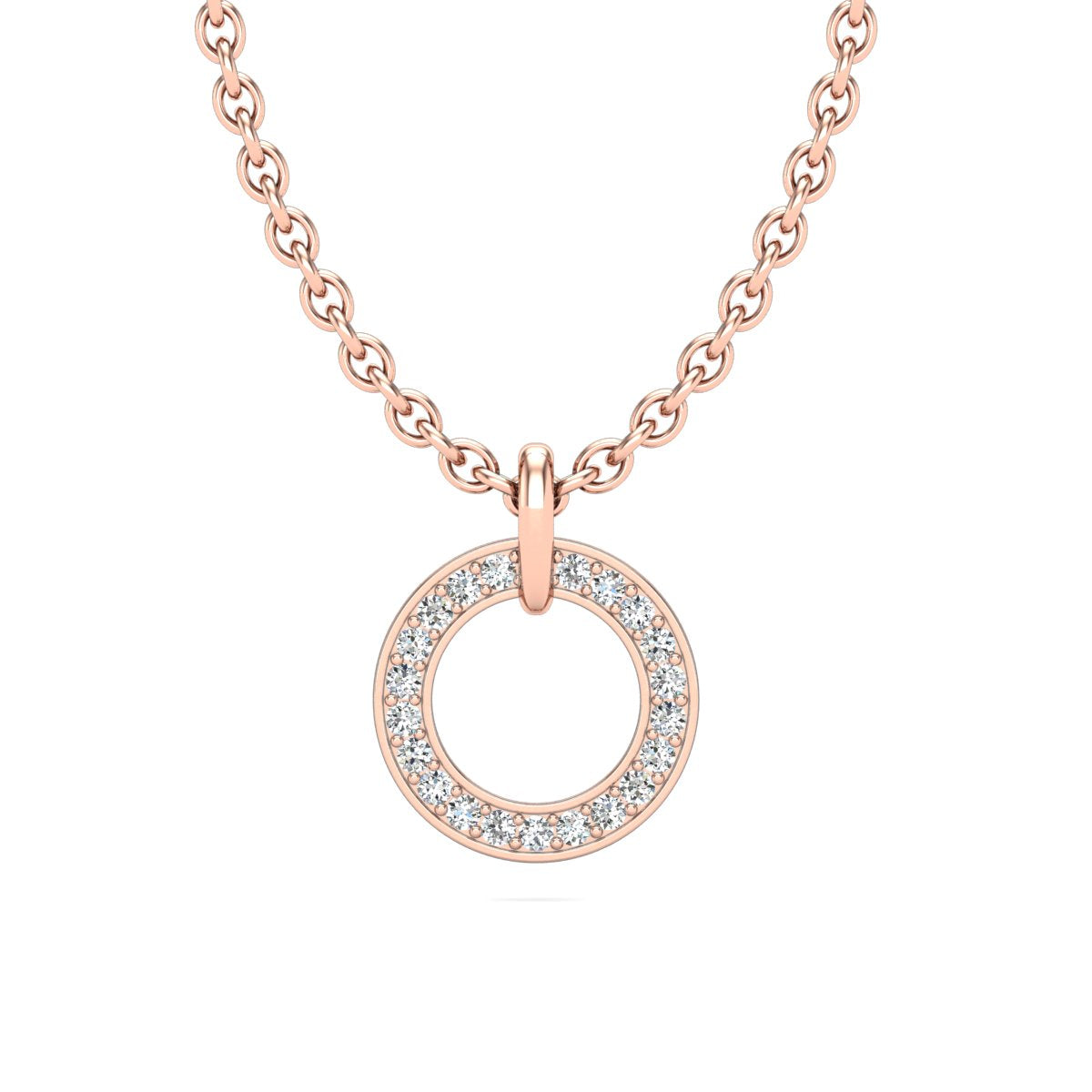 Collier en or rouge 18 carats