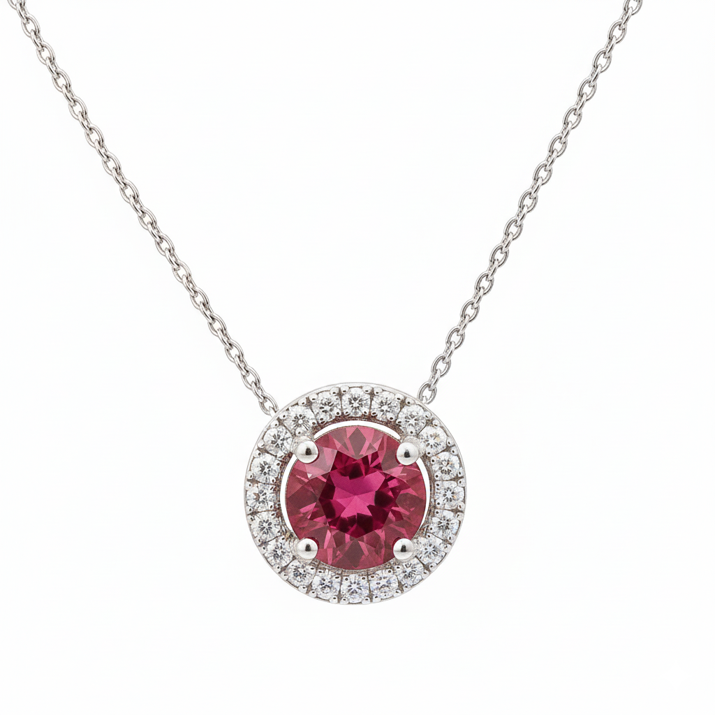 Collier en or blanc 18 carats 