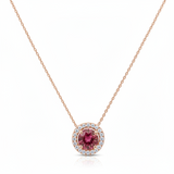 Collier en or rouge 18 carats 
