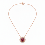 Collier en or rouge 18 carats 
