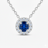 Collier en or blanc 18 carats