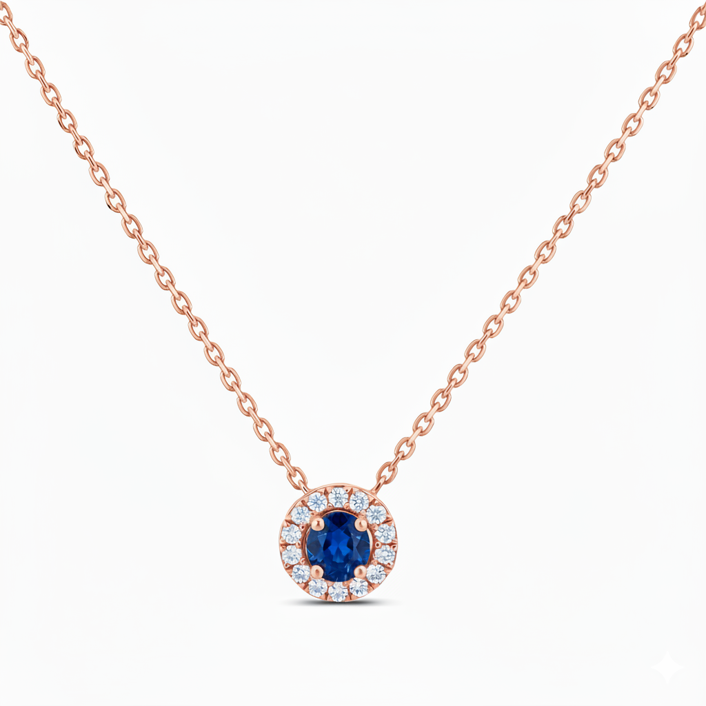 Collier en or rouge 18 carats