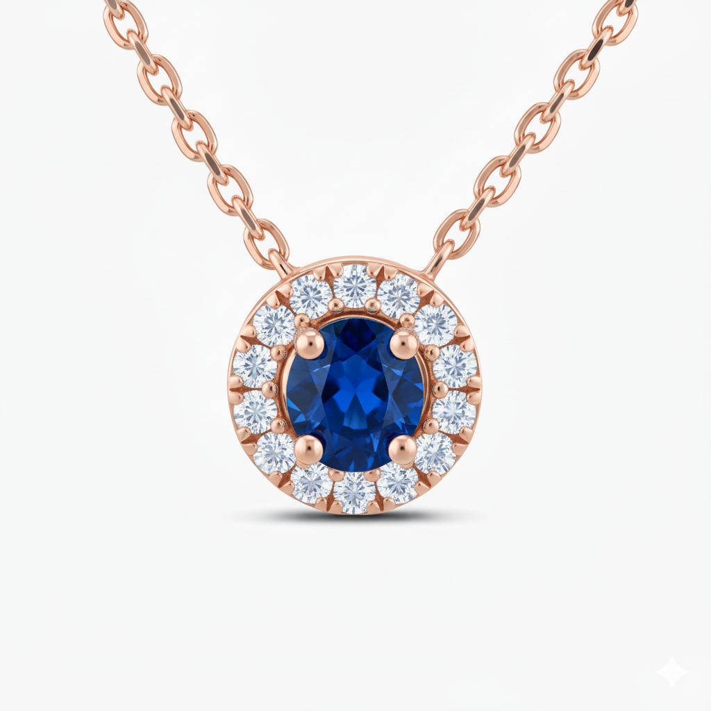 Collier en or rouge 18 carats