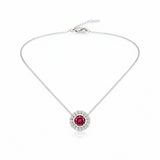 Collier en or blanc 18 carats