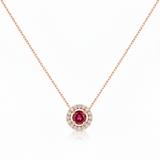 Collier en or rouge 18 carats