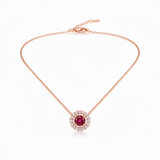 Collier en or rouge 18 carats