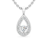 Collier en or blanc 18 carats