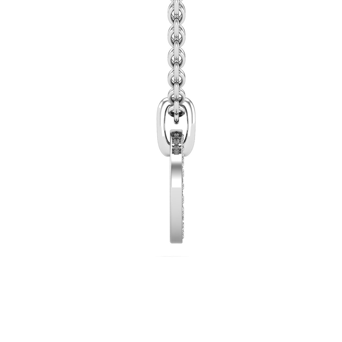 Collier en or blanc 18 carats