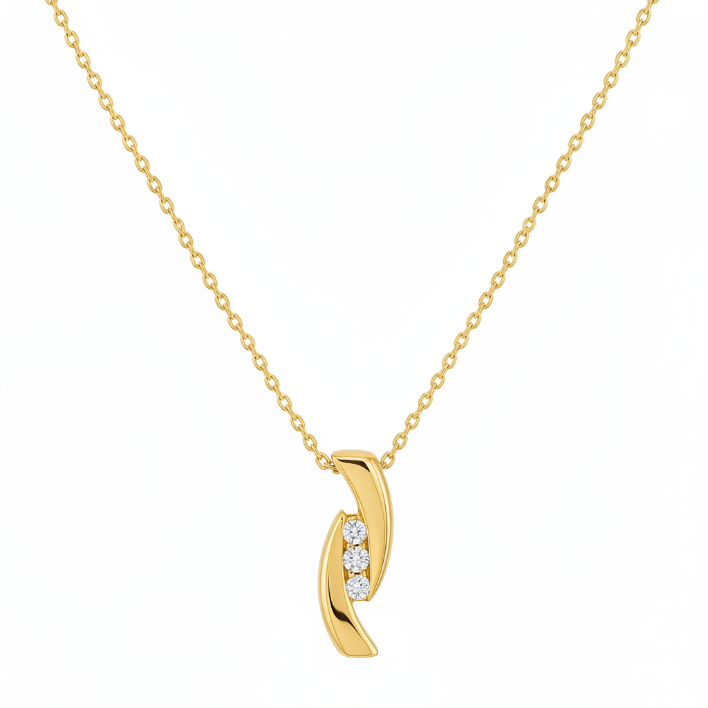 Collier en or jaune 18 carats