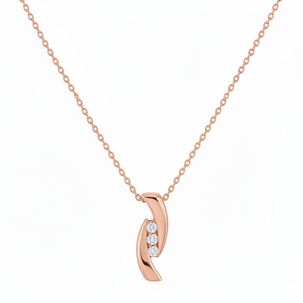 Collier en or rouge 18 carats