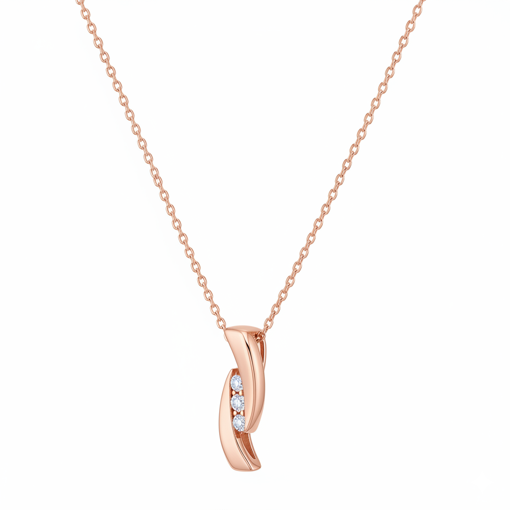 Collier en or rouge 18 carats