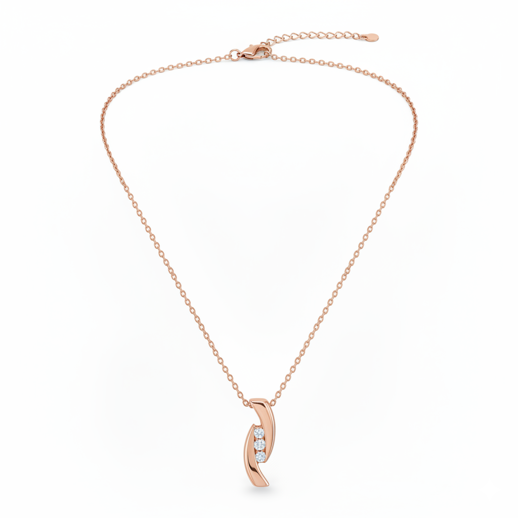 Collier en or rouge 18 carats