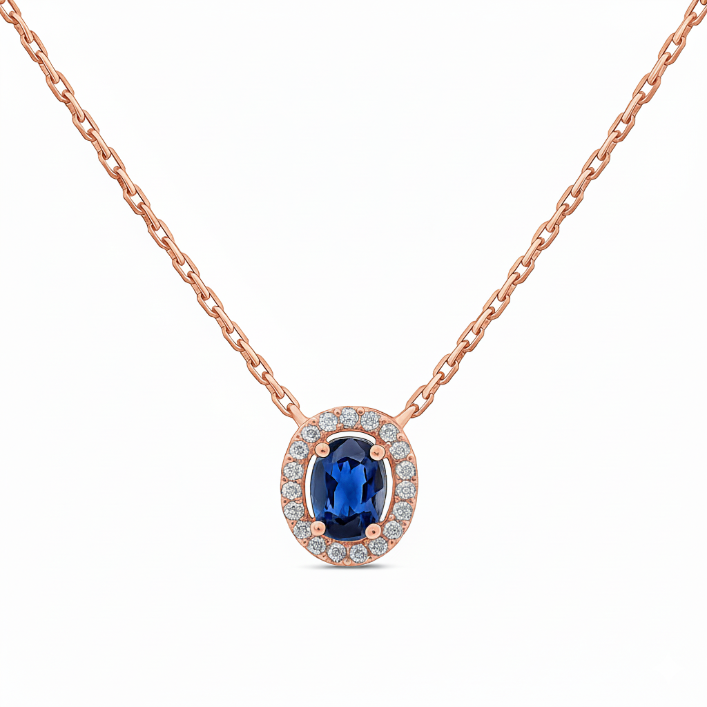 Collier en or rouge 18 carats