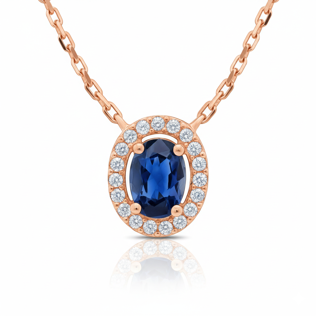 Collier en or rouge 18 carats