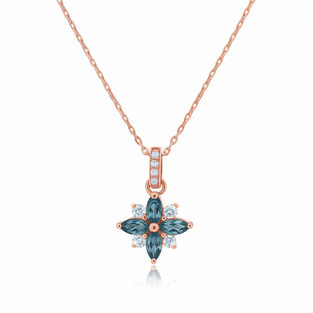 Collier en or rouge 18 carats