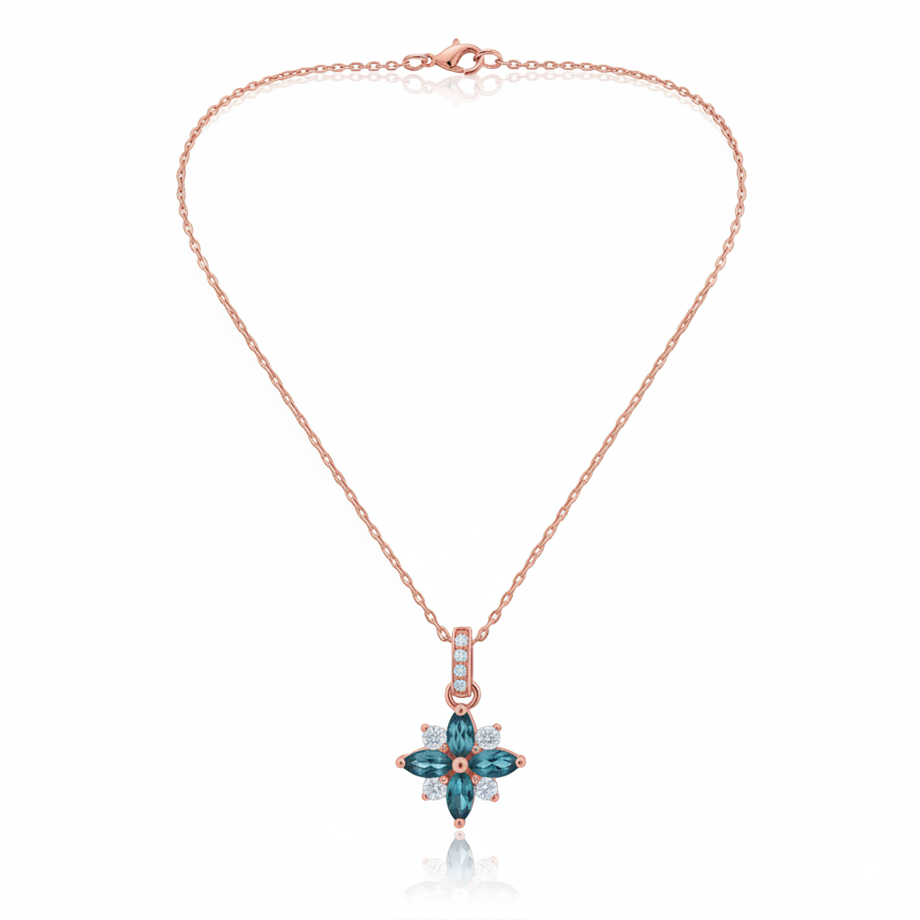 Collier en or rouge 18 carats