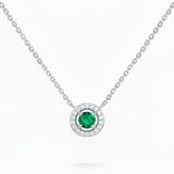 Collier en or blanc 18 carats