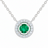 Collier en or blanc 18 carats