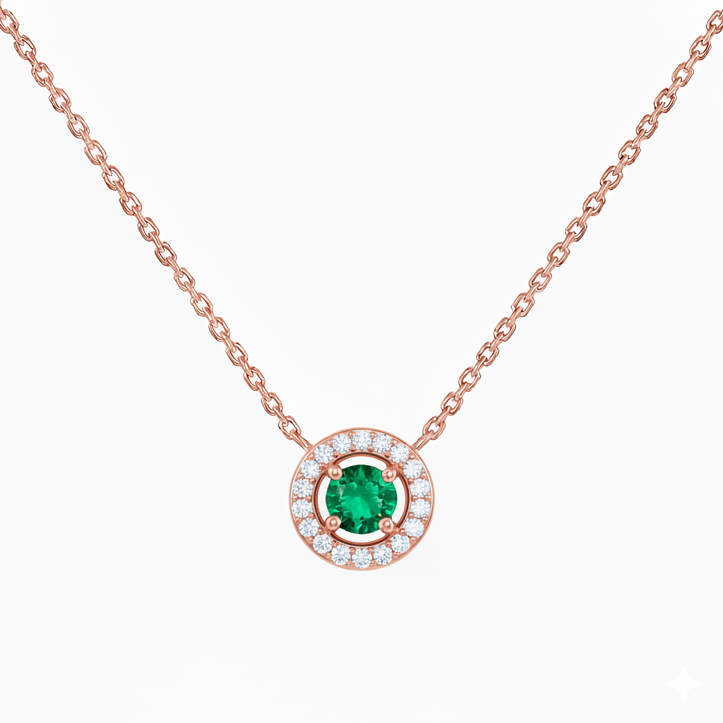 Collier en or rouge 18 carats